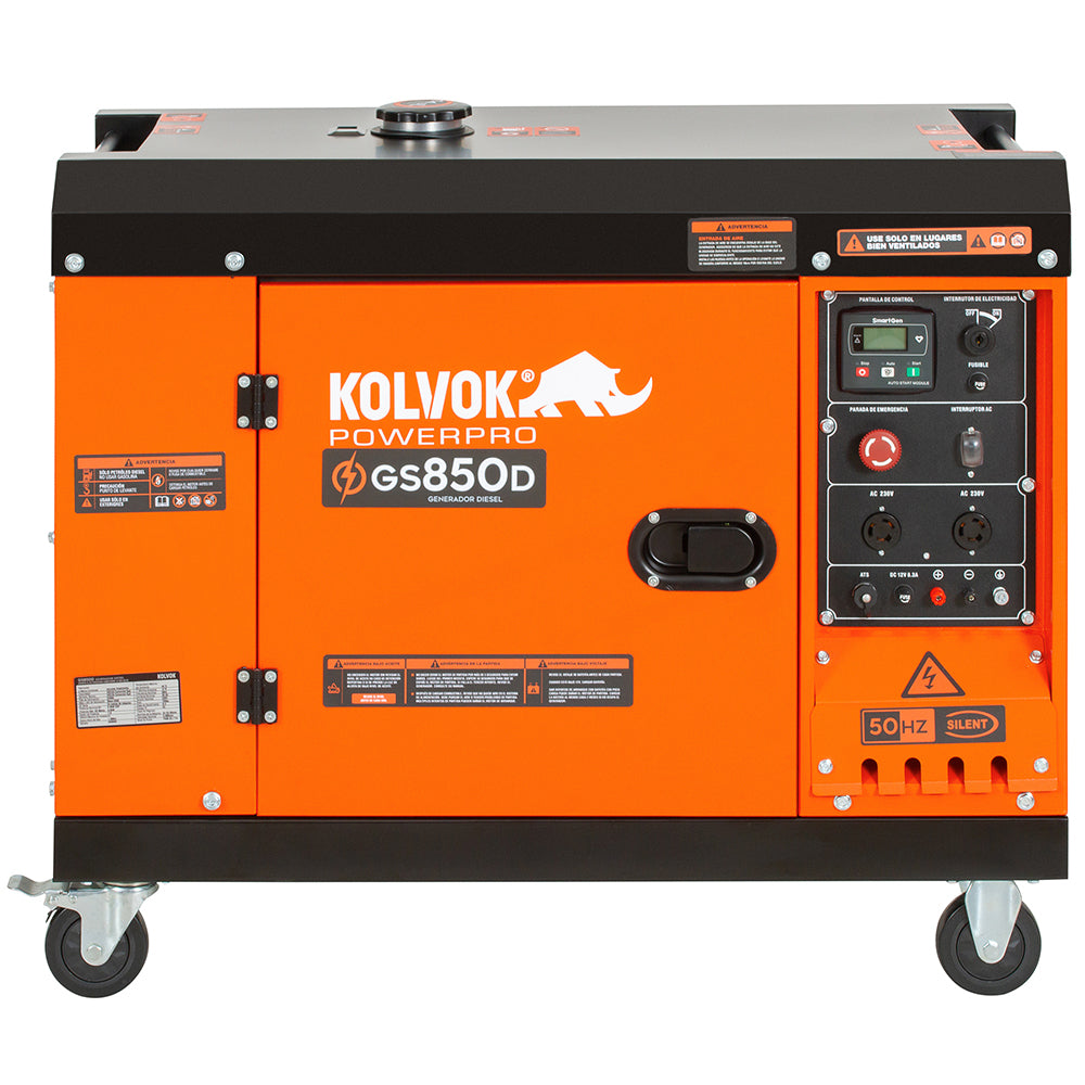 GENERADOR DIESEL GS850D 6.5KVA KOLVOK