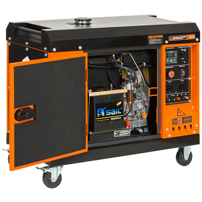 GENERADOR DIESEL GS850D 6.5KVA KOLVOK