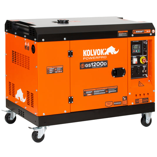 GENERADOR DIESEL GS1200D 12KVA KOLVOK