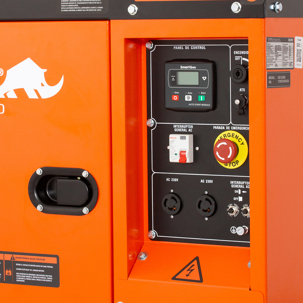 GENERADOR DIESEL GS1200D 12KVA KOLVOK