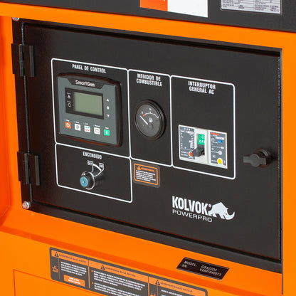 GENERADOR DIESEL TRIFASICO GSS22D3 22KVA KOLVOK