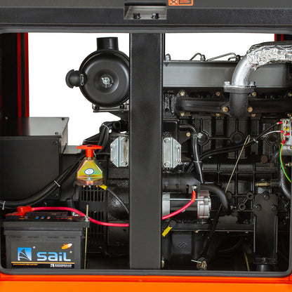 GENERADOR DIESEL TRIFASICO GSS22D3 22KVA KOLVOK