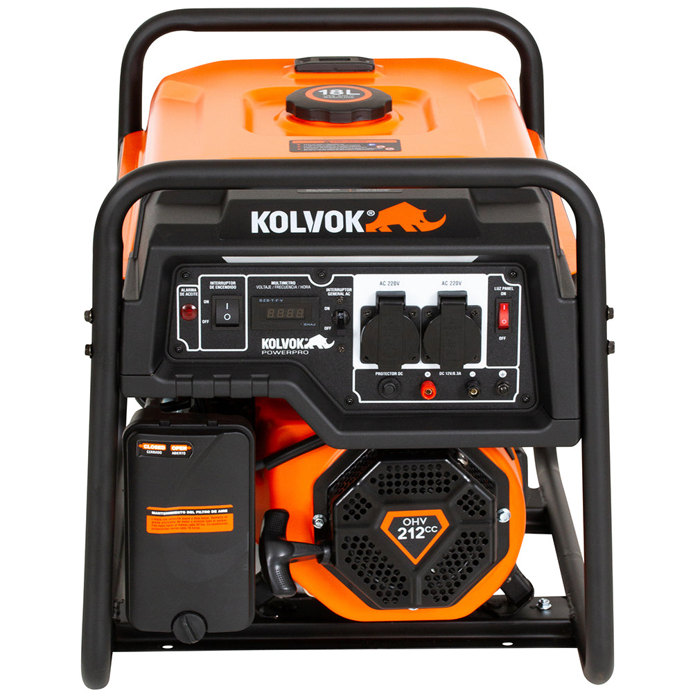 GENERADOR GASOLINA GO22G 2.2KVA KOLVOK