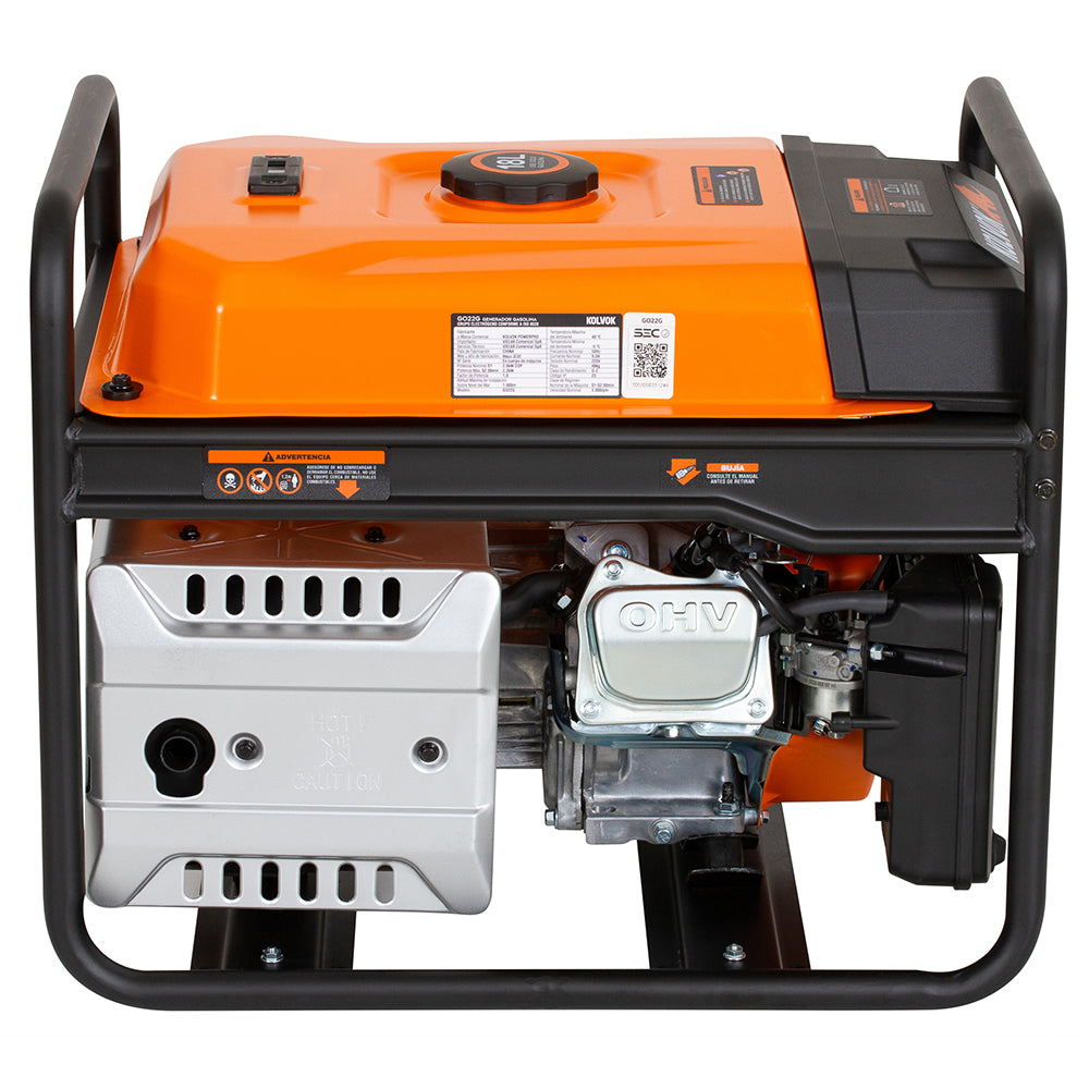 GENERADOR GASOLINA GO22G 2.2KVA KOLVOK