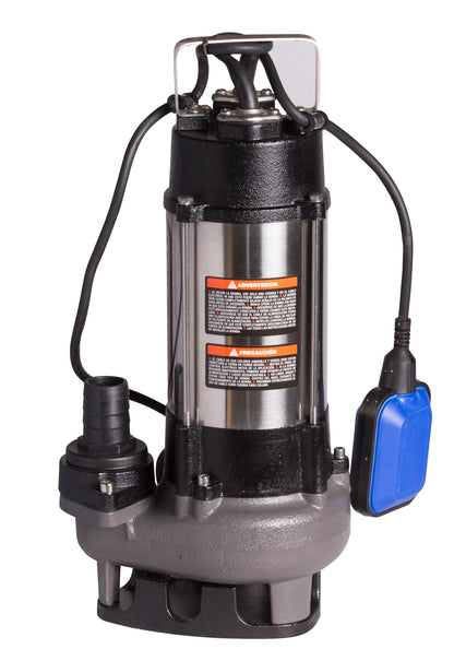 BOMBA SUMERGIBLE AGUA SUCIA 1.5 HP BERCATTI WQD10