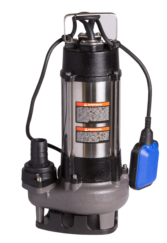 BOMBA SUMERGIBLE AGUA SUCIA 1.5 HP BERCATTI WQD10