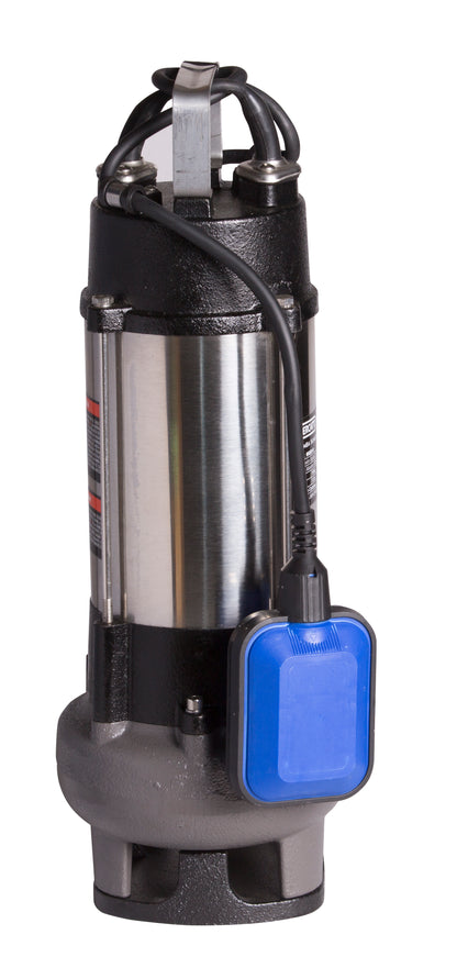 BOMBA SUMERGIBLE AGUA SUCIA 1.5 HP BERCATTI WQD10