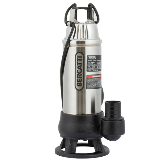 BOMBA SUMERGIBLE AGUA SUCIA 1,5 HP BERCATTI 50WCND13