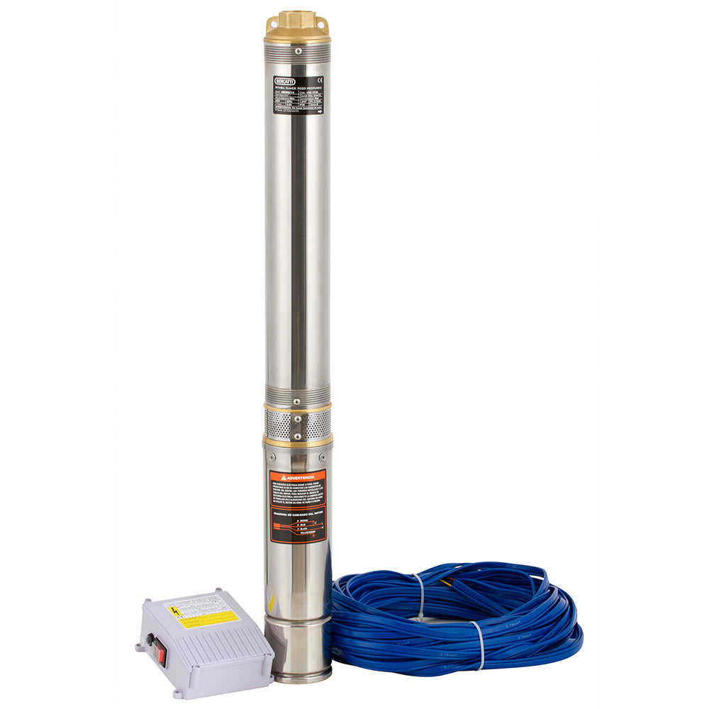 BOMBA SUMERGIBLE 2HP POZO 4" BERCATTI 4BDM6/15