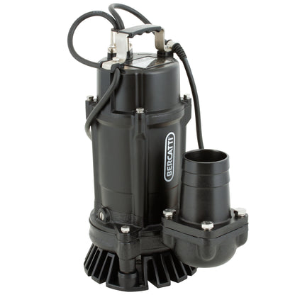 BOMBA SUMERGIBLE 1HP AGUAS SUCIAS (LODERA) BERCATTI DRE0753