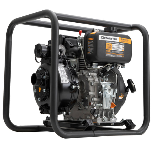 MOTOBOMBA DIESEL ALTA PRESION 2' 6.7HP DWP20F POWER PRO