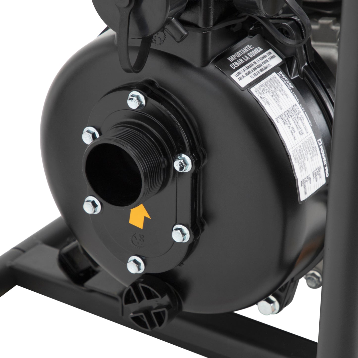 MOTOBOMBA DIESEL ALTA PRESION 2' 6.7HP DWP20F POWER PRO
