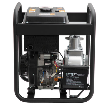 MOTOBOMBA DIESEL AGUAS LIMPIAS PE 3″ 6.7HP DWP30LE POWER PRO