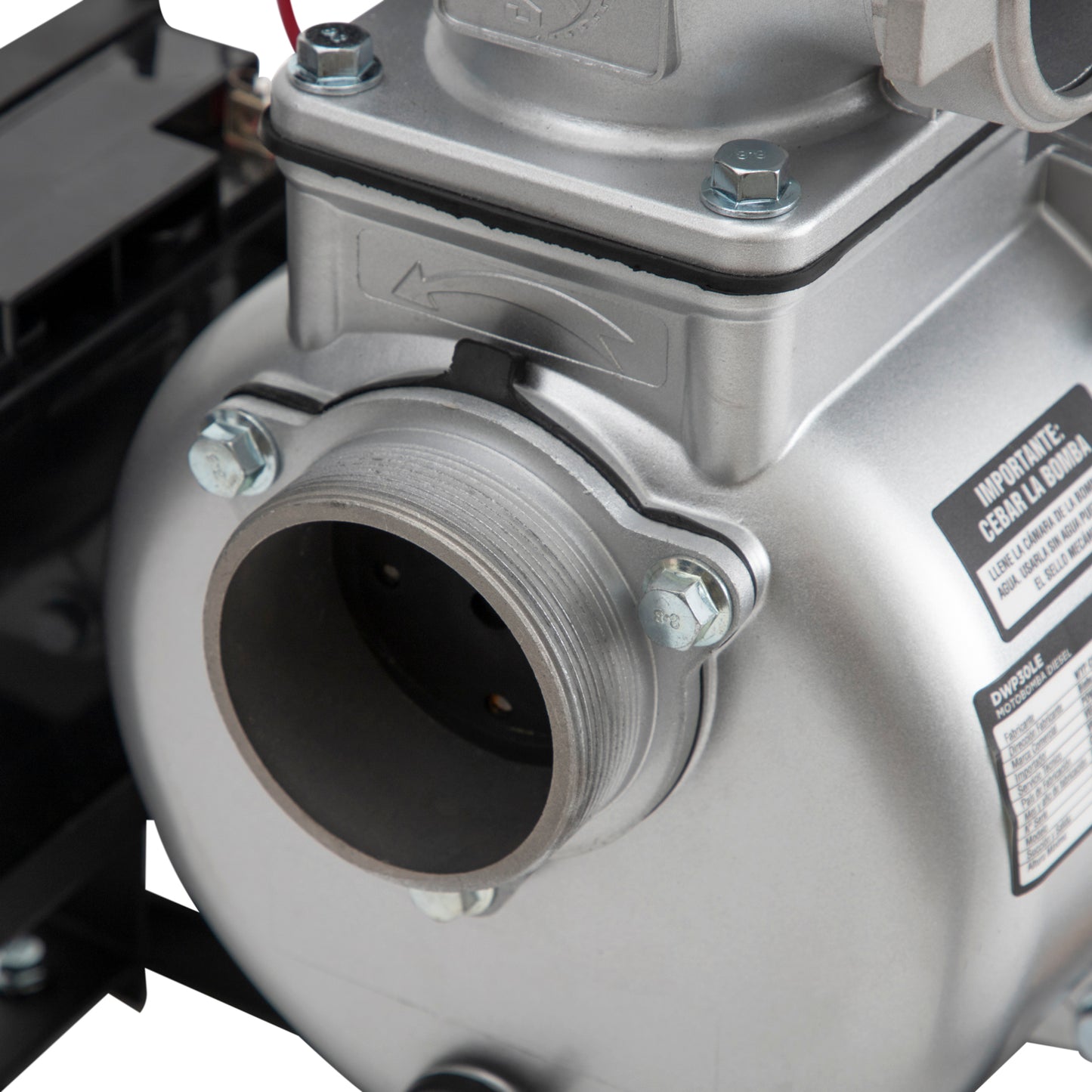 MOTOBOMBA DIESEL AGUAS LIMPIAS PE 3″ 6.7HP DWP30LE POWER PRO