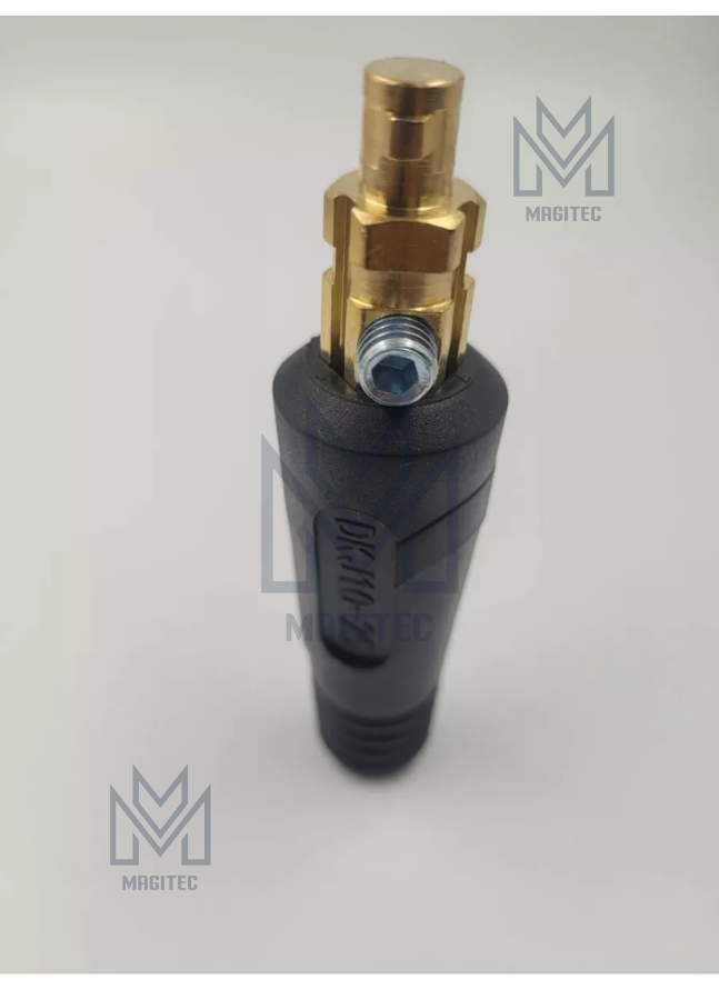 CONECTOR MACHO DINSE 10/25 CABLE SOLDAR