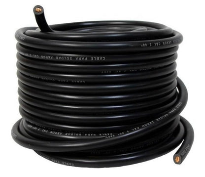 CABLE DE SOLDAR FLEXIBLE 25MM2 250 AMP