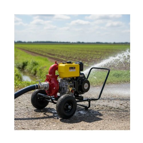 MOTOBOMBA DIESEL 3" ALTA PRESIÓN KRAFTER KDR80AP