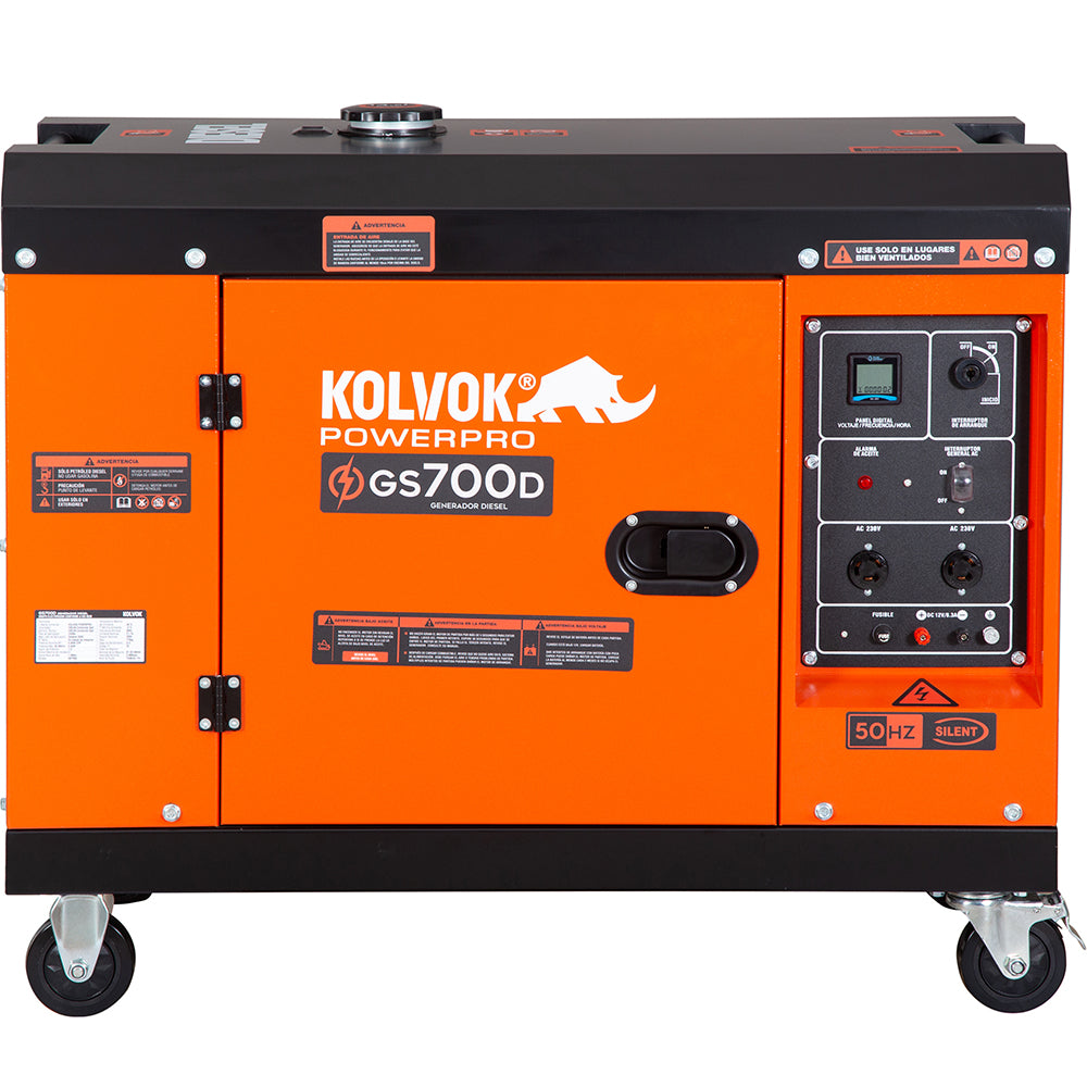 GENERADOR DIESEL GS700D 5KVA KOLVOK