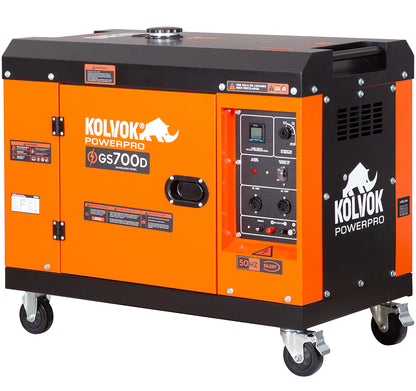 GENERADOR DIESEL GS700D 5KVA KOLVOK