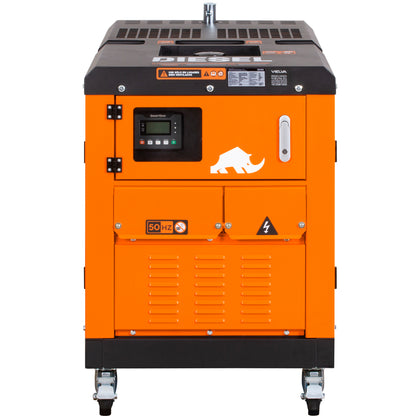 GENERADOR DIESEL TRIFASICO GS12D3 11.5KVA KOLVOK
