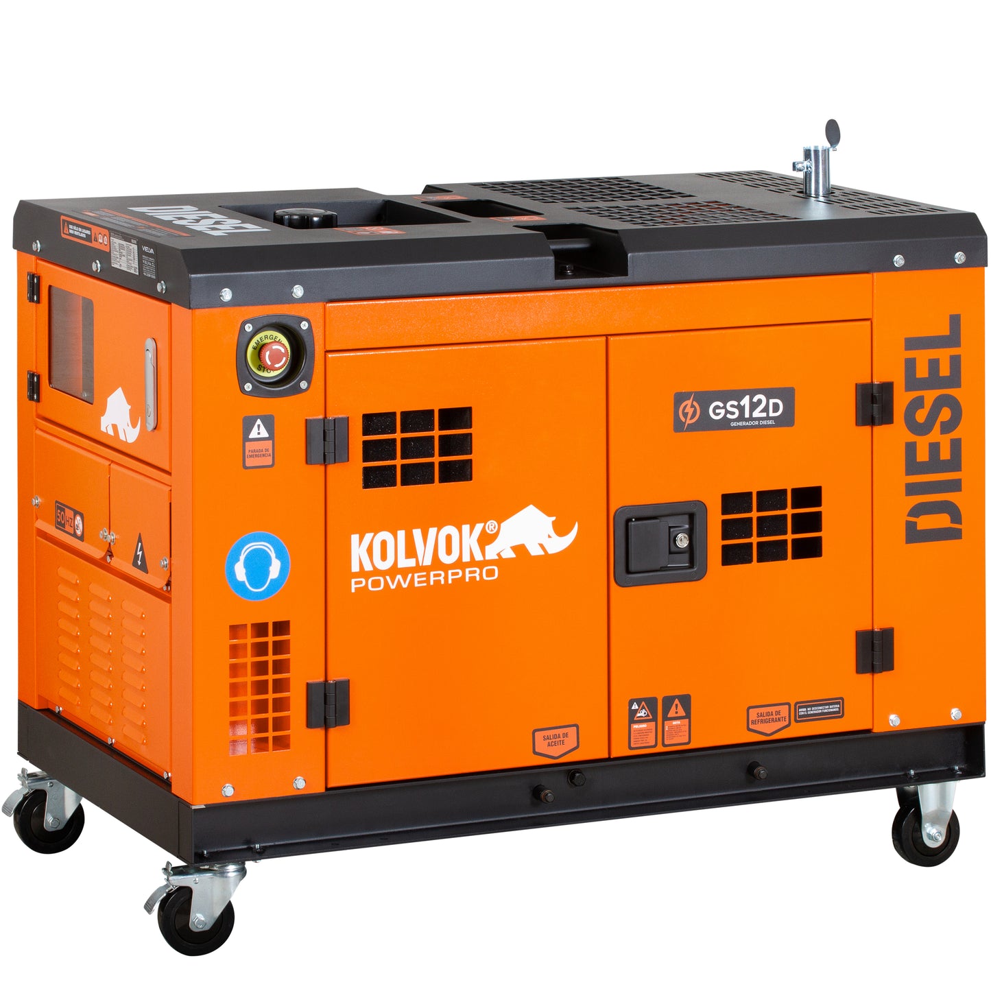 GENERADOR DIESEL GS12D 9.5KVA KOLVOK
