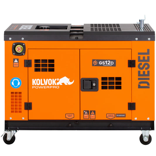 GENERADOR DIESEL GS12D 9.5KVA KOLVOK