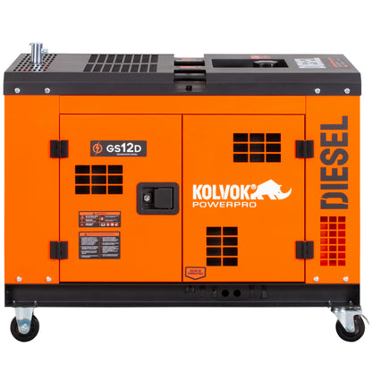 GENERADOR DIESEL GS12D 9.5KVA KOLVOK