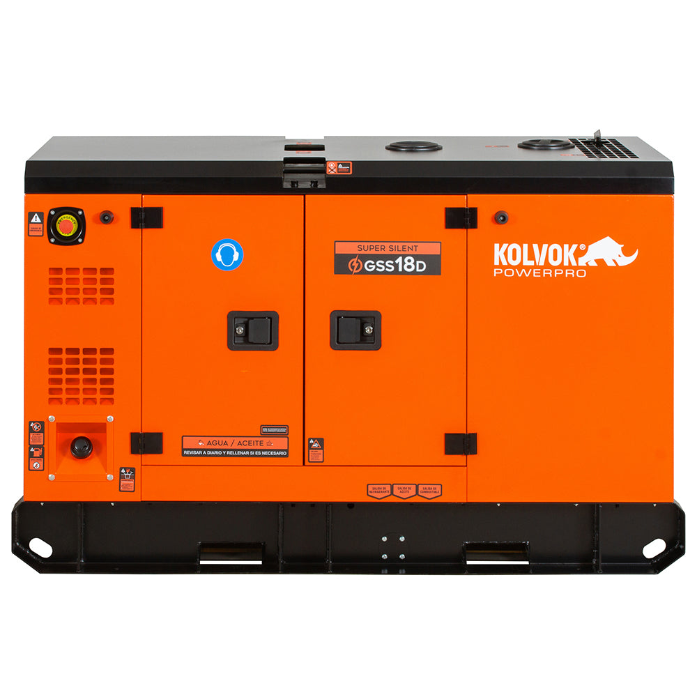 GENERADOR DIESEL GSS18D 17KVA KOLVOK