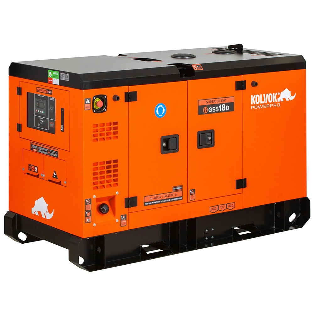 GENERADOR DIESEL GSS18D 17KVA KOLVOK