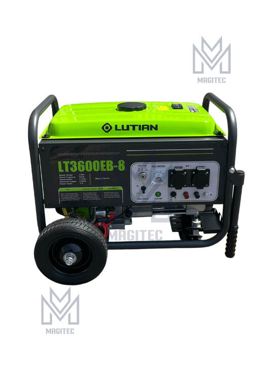 GENERADOR GASOLINA 2,5KW LUTIAN LT3600EB-8