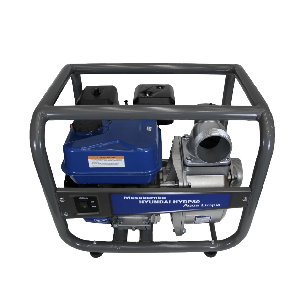 MOTOBOMBA GASOLINA AGUA LIMPIA 3X3 HYUNDAI 82HYDP80