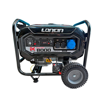 GENERADOR GASOLINA LONCIN LC8000 DF 6.5 KVA PE C/BATERÍA