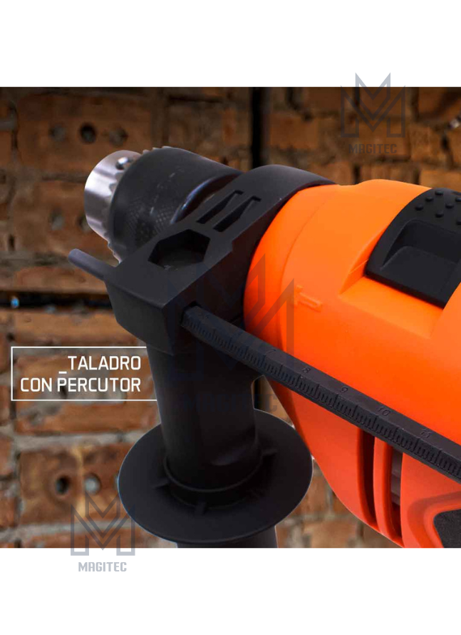 TALADRO IMPACTO ELECTRICO 900W 13MM TOYAKI TK 803