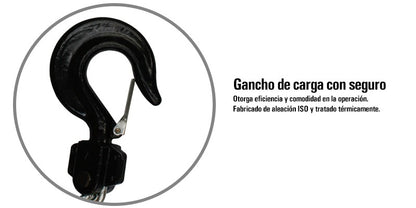 TECLE CADENA 1 TONELADA KRAFTER HSZ-1