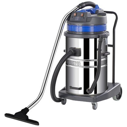 ASPIRADORA POLVO AGUA LUSTER 580 70L 2 MOTORES