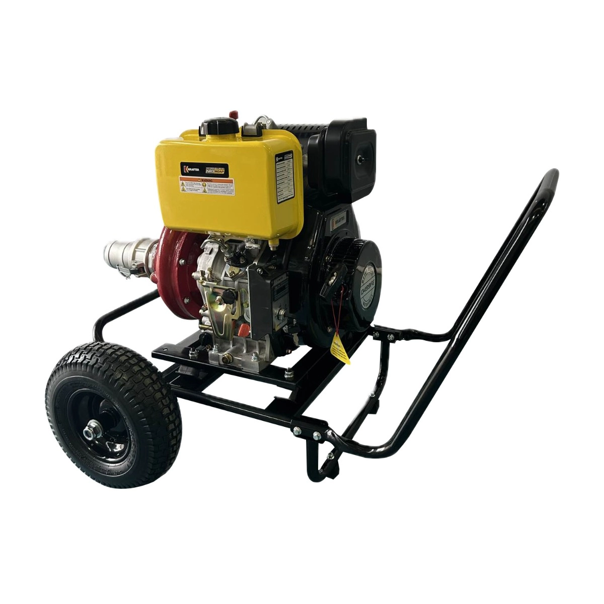 MOTOBOMBA DIESEL 3" ALTA PRESIÓN KRAFTER KDR80AP