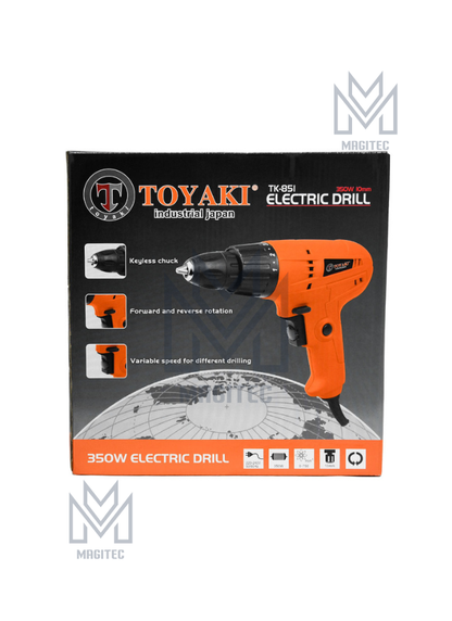 TALADRO ELECTRICO 350W TOYAKI TK 851