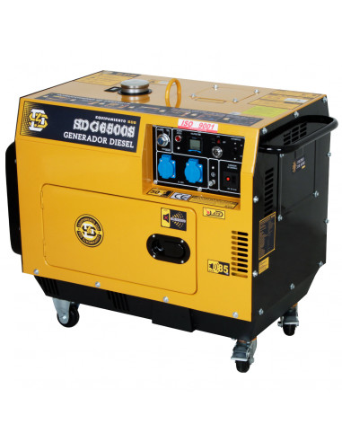 GENERADOR DIESEL 5,0 KW SDS SDG6500S