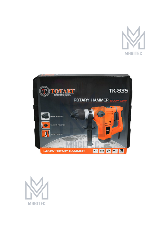 ROTOMARTILLO 1500W SDSPLUS TOYAKI TK 835