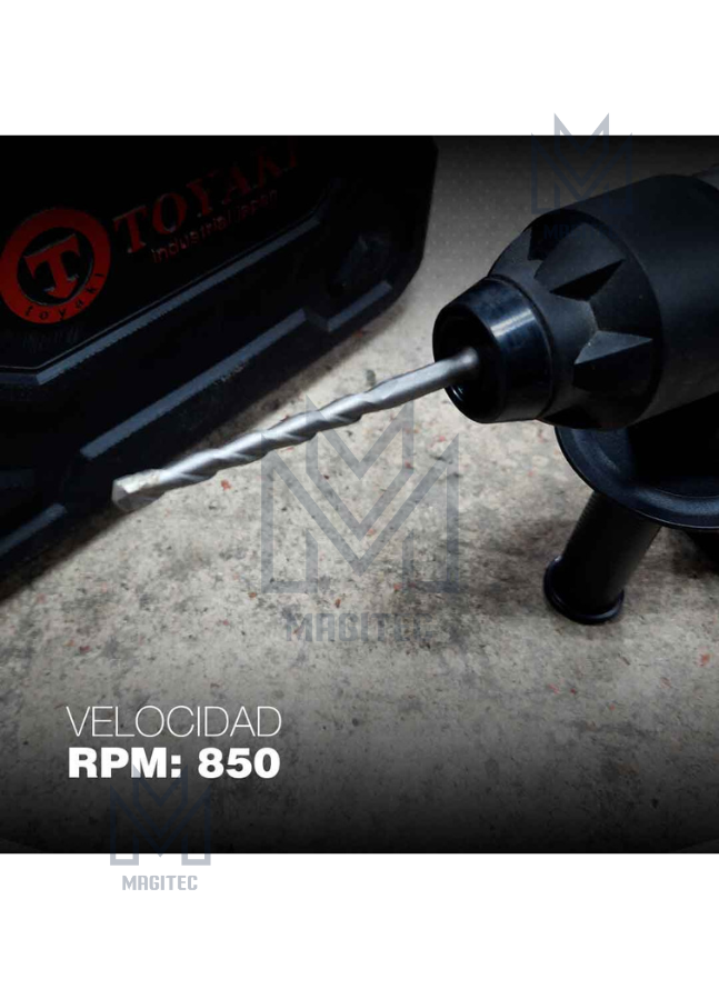 ROTOMARTILLO 1500W SDSPLUS TOYAKI TK 835