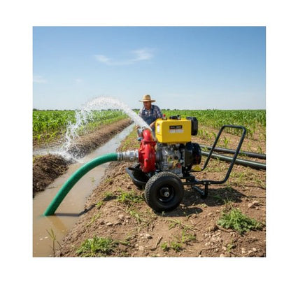 MOTOBOMBA DIESEL 3" ALTA PRESIÓN KRAFTER KDR80AP