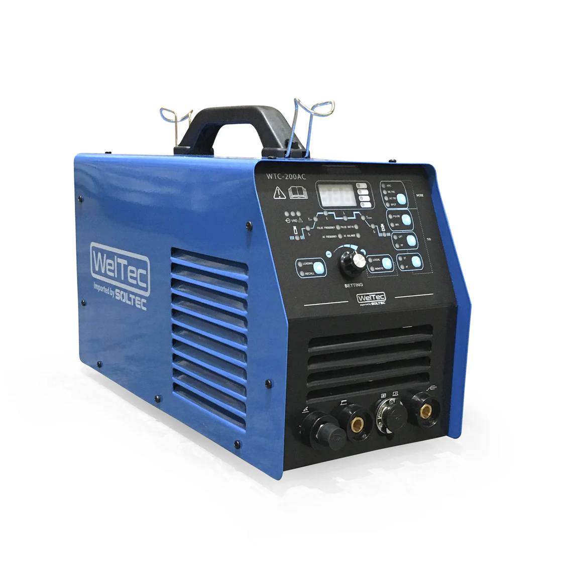 SOLDADORA TIG AC/DC 200A 220V WELTEC WTC-200AC