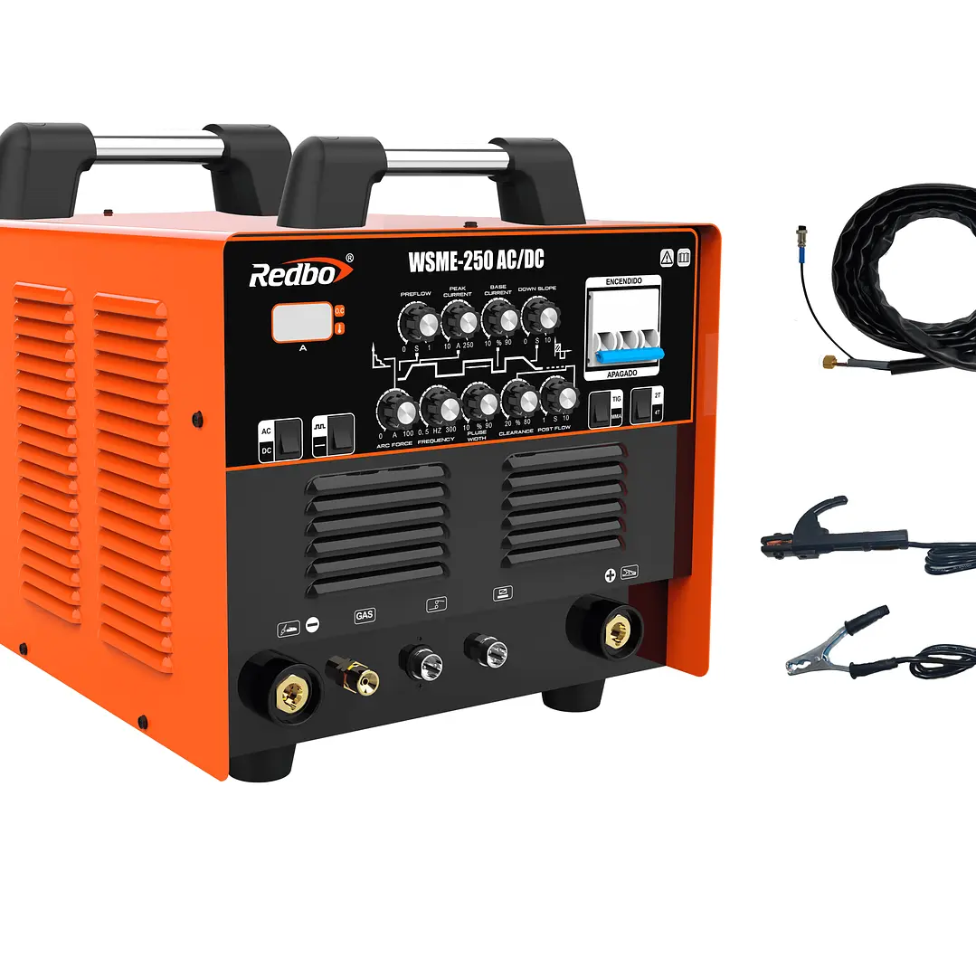 SOLDADORA TIG WSME-250 AC/DC REDBO