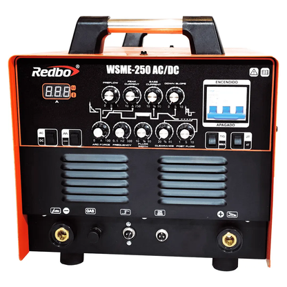 SOLDADORA TIG WSME-250 AC/DC REDBO