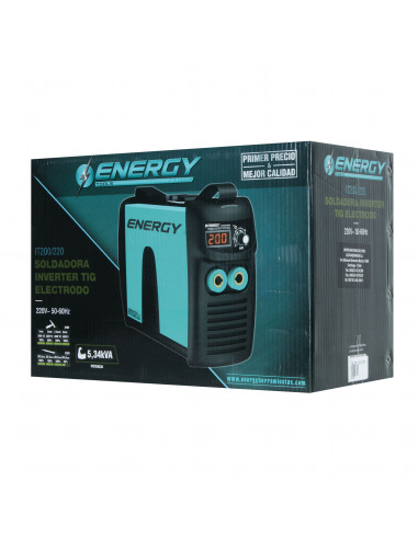 SOLDADORA INVERTER 200 AMP ENERGY TIG IT 200