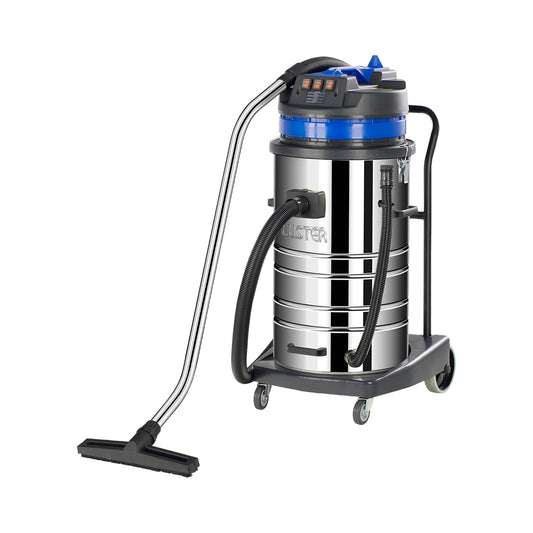 ASPIRADORA POLVO AGUA LUSTER 585 80L 3 MOTORES