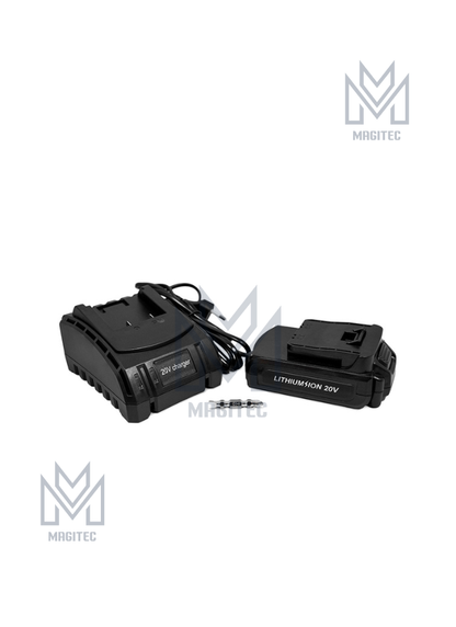 TALADRO INALAMBRICO 10MM 20V LITIO TOYAKI + 2 BAT + 1 CARG TK-827