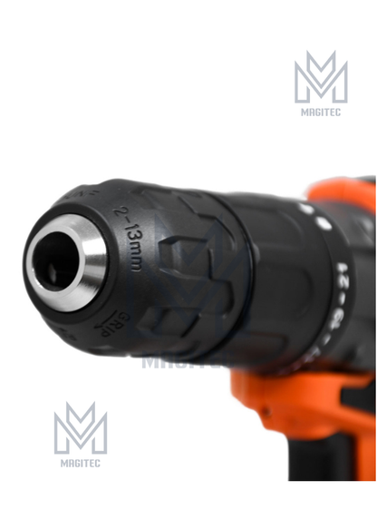 TALADRO IMPACTO RECARGABLE 20V 13MM TOYAKI + 2 BAT + CARG TK-861