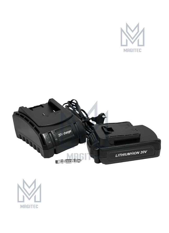 TALADRO IMPACTO RECARGABLE 20V 13MM TOYAKI + 2 BAT + CARG TK-861
