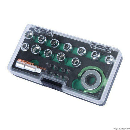 JUEGO de DADOS 1/4' (MINI) 22 piezas RD05H22S JONNESWAY